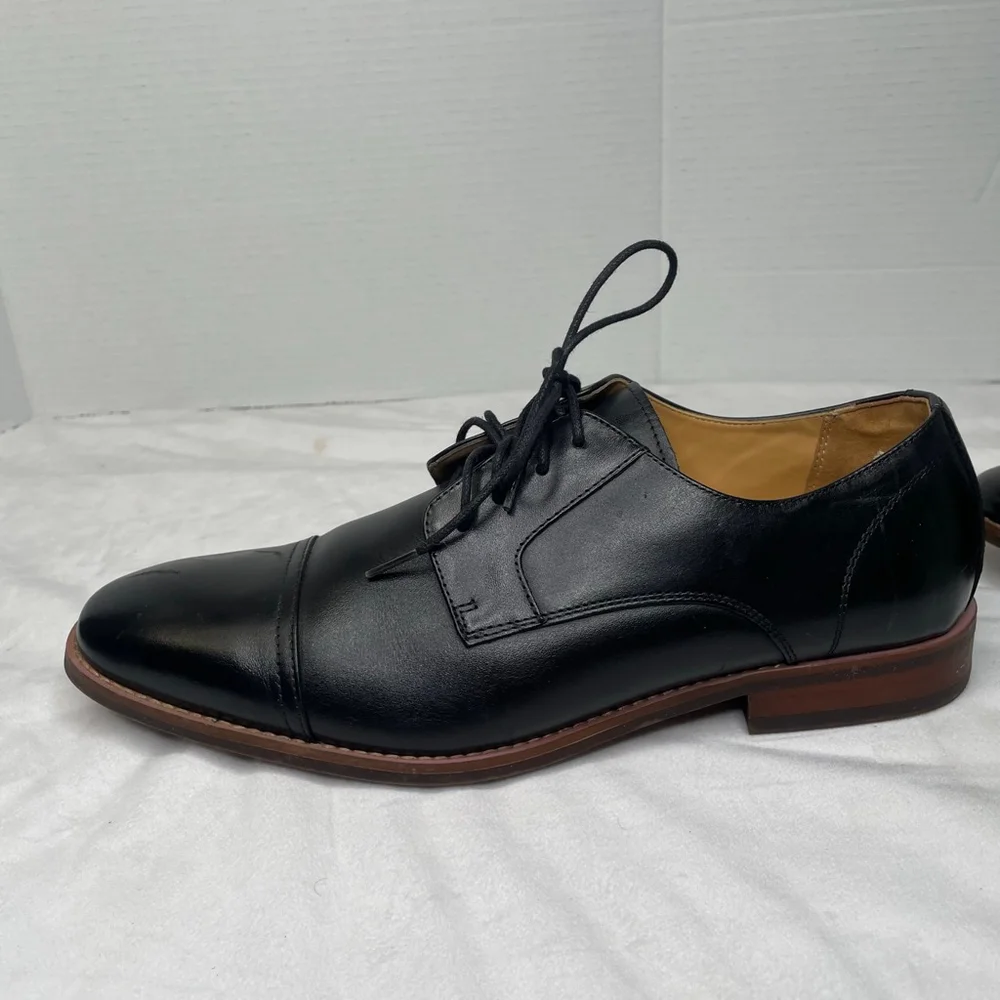Men's Goodfellow & Co Size 9.5 Black Leather Oxfords Shoes